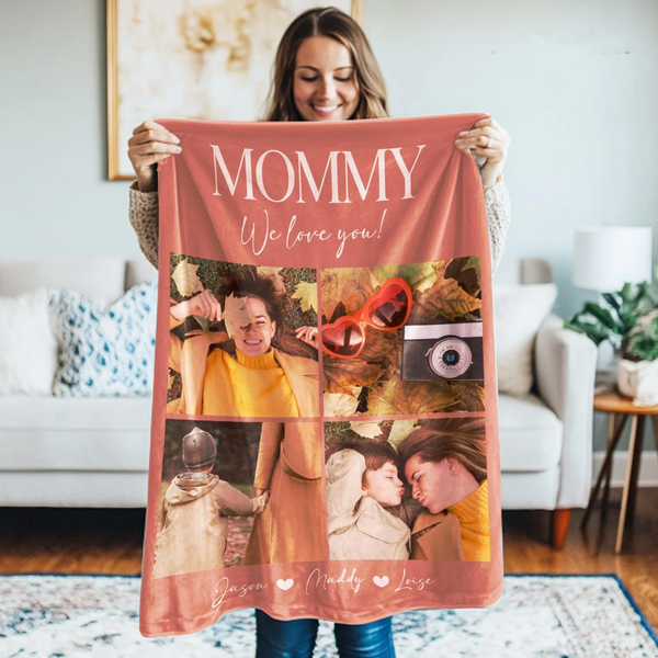 Personalized Mom Blanket – Special Occasion Gift