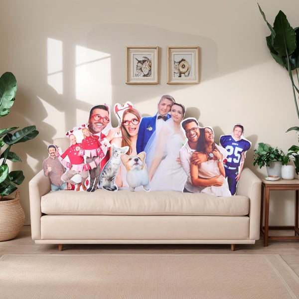 Photo Pillow – Personalized Memory Gift for Couples & Pets